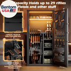 Fingerprint Large Rifle Safe  30-40 Biometric Gun Safe For Rifle And Shotgun rif