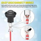 Toggle Switch On off Heavy Duty 6a 250v 10a 125v Spst 2 Pin Terminal Car Boat