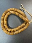 108 Bead Yak Bone Mala  12mm Tibetan Buddhist Prayer Beads  22 Handcrafted Flat