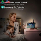 Rechargeable Book Light For Reading - 9led Eye-caring Clip Light W  9 Color Temp