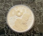 2019 Tuvalu The Simpsons Doh Homer 1 Oz  9999 Silver Coin - Card Only 1000 Mint