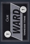 Cam Ward Tennessee Titans 2025 Nfl Draft Card