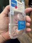 Mam Original Bpa Free Pacifiers W sterilizing Case  0-6mos  