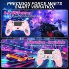 Wireless Controller Bluetooth Gamepad Compatible To Playstation4 P4 Multi-color