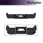 Black Rear Bumper Dual Exhaust For Silverado Sierra 1500 2019-2023 Gm1103210