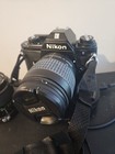 F Nikon Em Slr Camera W nikon Af 28-80mm 3 5-5 6 Lens   52mm Vivitar Lens