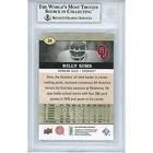 2013 Upper Deck  34 Billy Sims Signed Card Auto Beckett Slab Ou Sooners Heisman