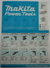 Makita Circular Saw Instruction Manual Model 5001nb And Makita Catalogs Pamphlet