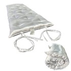 Full Floor Rolling Futon Mattress  Cotton Shikifuton Mats 3x54x80 Satin White