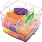 Bead Large Organizer Stackable Storage Container Bead Trays  3pc 