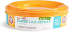 Munchkin   Arm   Hammer Diaper Pail Refill Rings  Holds Up To 544 Newborn Diapers