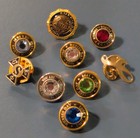 Lapel Pins Lot Of 50 Vintage To Modern Assortment Of Sizes Colors Styles