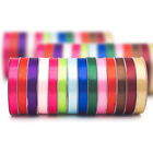 Double Faced Sided Satin Ribbon Low Price 100 Yards Multiple Color   Size Diy