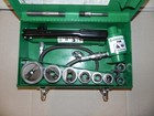 Greenlee 7506 Slug Splitter Hydraulic Knockout Punch Driver Set W 767 Self Cent 