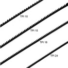 Foxbc 5-inch Scroll Saw Blade Pin End Replacement For Wen 3921 3923  Black