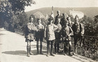 Post Ww1 German Christian Scout Association Members 1924 Photo Postcard Rppc