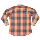 Vtg Panhandle Slim Plaid Western Shirt Mens 16 1 2 X 34 Usa Pearl Snap Multi