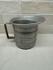 Vintage Mirro The Finest Aluminum 1 Quart Household Ribbed Aluminum Pitcher 
