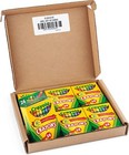 Crayola Crayons Kids School Supplies 24 Crayon Box Multi Colors  pack Of 6 Box 