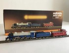 Maerklin Mini-club 8881 Steam Locomotive   Caboose Set Model Train Z Gauge Jpn