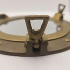 Porthole Mirror 8  Vintage Solid Brass Maritime Nautical Ship Boat Window Wall