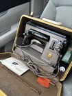 Vintage 1950s Singer Sewing Machine Model 301a W  Pedal  Accessories  Case Works