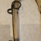 Antique Rustic Wooden Horse Hames Western Country Farm Vintage Pair   