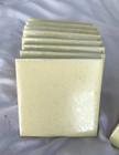 Vtg 40 Pale-yellow Speckled Nos Robertson Bathroom Tiles 4  Sq Old 975-26b