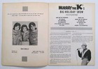 Murray The K s 1965 Big Holiday Show Program Gerry   Pacemakers Marvin Gaye Etc