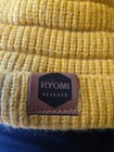 Ryomi Seikatu Lined Knit Hat Yellow Infant Osfm Unisex Euc