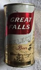 Vintage Empty Great Falls Select Beer Flat Top Beer Can Montana Brewery