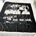 New Kids On The Block Vintage 1989 Wall Banner Tapestry 44x40 Nkotb 80 s Music