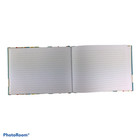 Echo Guest Signature Book Striped Multicolor New