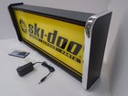 Ski-doo Sales Service Parts Led Display Lighted Sign Lightbox Wall Hanging Light