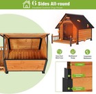 Extra Large Insulated Dog House Outdoor Weatherproof Dog Kennel Dog Shelter