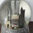 New York Twin Towers Snow Globe World Trade Center 9 11 Animated Music Box