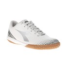 Diadora Pichichi 6 Idr Indoor Soccer Mens Black  Silver  White Sneakers Athletic