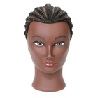 African American Mannequin Head 100  Real Human Hair Manikin Doll Style Head    