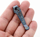 2 Pack Titanium Deep Carry Pocket Clip For Spyderco Pm2 Para 3 Smock Delica Blue