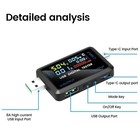 4 5 36v Usb type-c Digital Power Tester Voltage Current Capacity Meter Detector