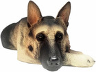 German Shepherd Figurine Tan-black Mydog