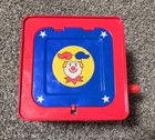 Schylling Clown Jack In The Box Vintage Musical Wind Up Toy Metal 1997