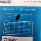 Stance 257 Fusion Athletic Low Cut Men s Blue Gray Socks Size L 9-12 Nwt 