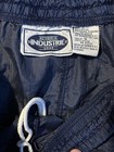 Vintage 90s Navy Blue Nylon Parachute Pants