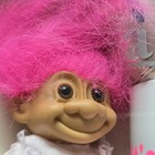 Vintage  it   s A Girl  Russ Troll Doll Set Gift Mug Balloon Pink Made In Usa 