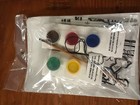 Vintage 1999 Dimensions Fabric Art Silk Painting Kit 14  Snowman Banner