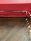 Cartier Rimless Rectangular Silver Metal Eyeglass Frames 135 Mpn 903a85k