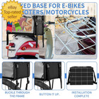 Insulated Food Delivery Bag For E-bikes scooters motorcycles  Waterproof Deliver