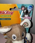 Nuby Plush Brown Mouse Pacifier With Holder 0-6 Month Cherry Shape 2016
