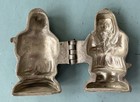 Antique Metal Santa St  Nicholas Ice Cream Mold